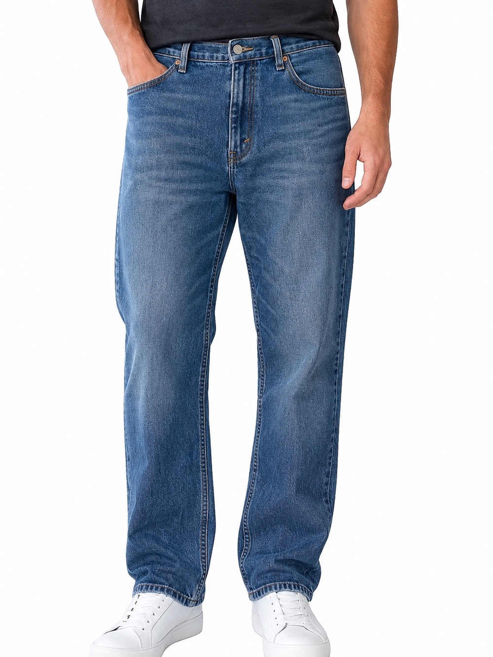 Levi’s 559 Men’s Relaxed Straight Jeans 36x30 Medium Wash Blue Denim
